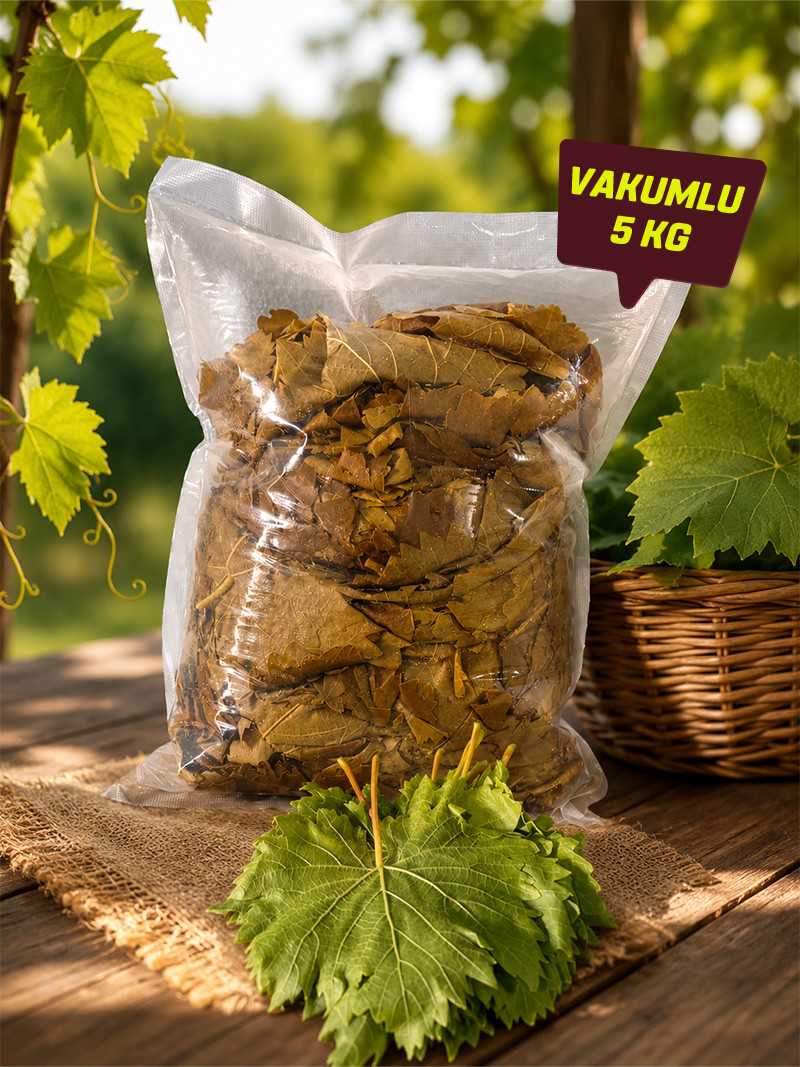Vakumlu Taze Asma Yaprak 5 kg.